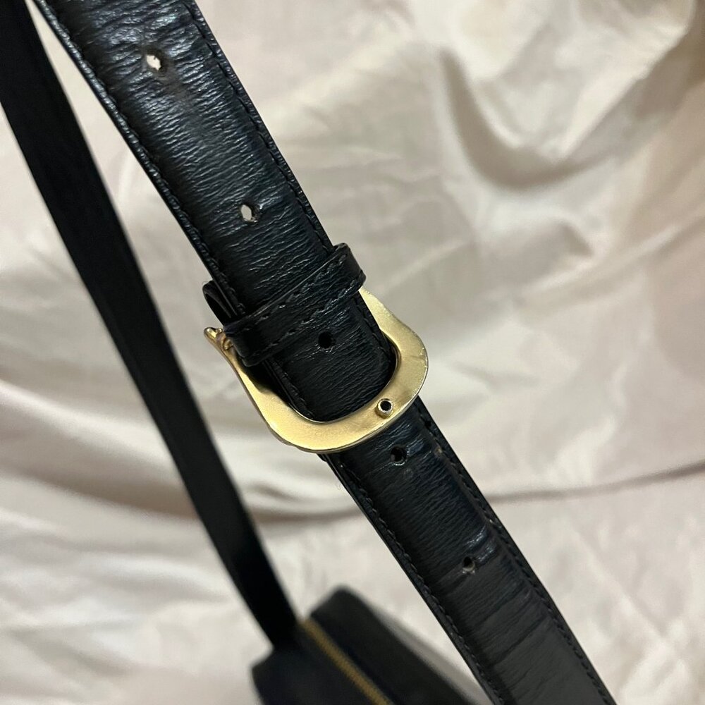 Vintage Lanvin Shoulder Bag - black leather - Picture 10 of 12